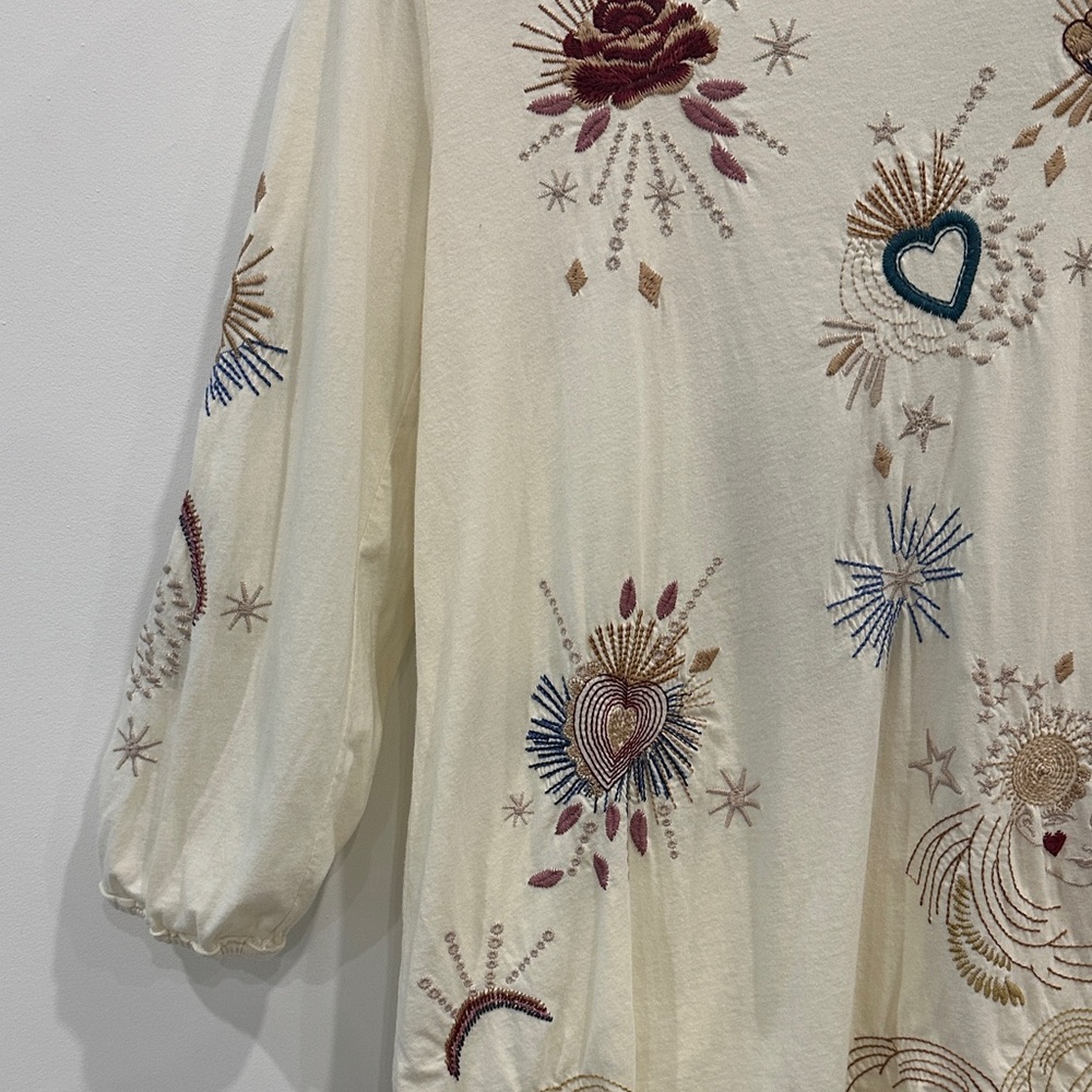 Victoria Puff Sleeve Tee by Johnny Was - Picture 3 of 10